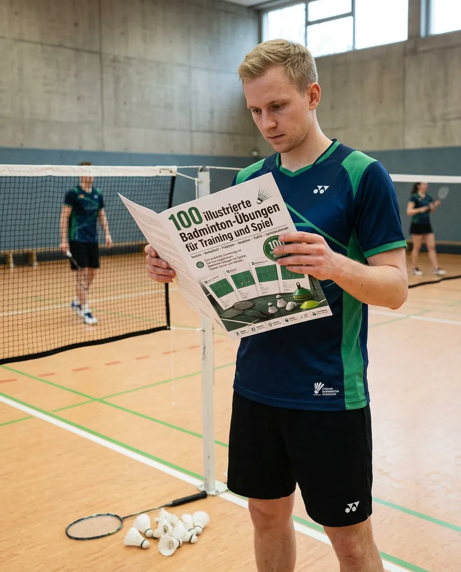 Badminton-Übungen im Ebook