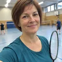Ines B., Badminton-Training
