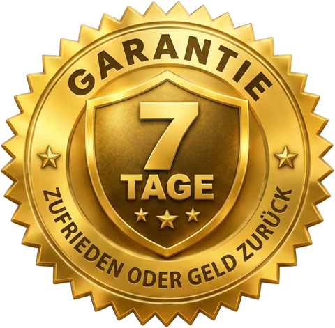 7 Tage Geld-zurück-Garantie